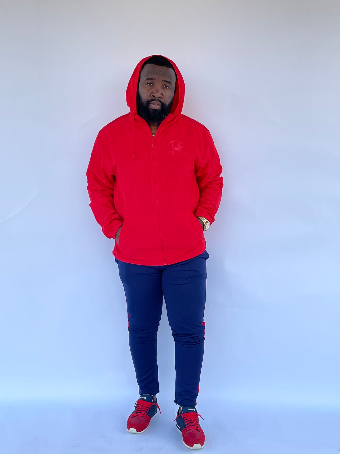 His Will Lightweight Jacket (Cherry Red)