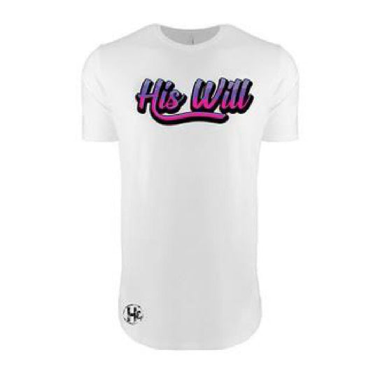 His Will Reloaded Swoop Tee (White)
