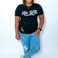 His Will Crew Tee (Black)