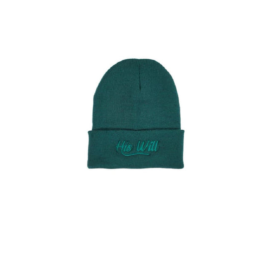 His Will Beanie (Forest Green)